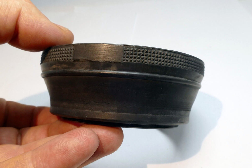 72mm rubber lens hood collapsible double threaded  telephoto 300mm 400mm