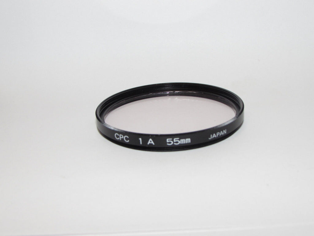 Used CPC 1A 55mm Lens Filter Made in Japan O31518