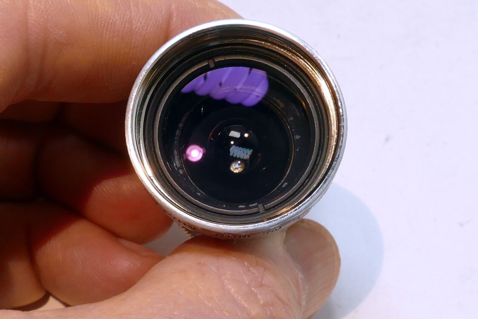 Wollensak Tower 6.5mm f/2.5 Wide Angle Cine Amaton D Mount Camera Lens