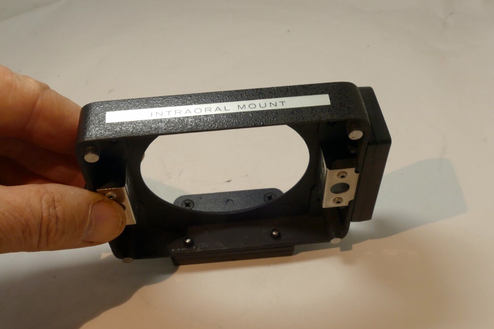 Intraoral Mount for Polaroid 1:1 for the CU-5 Land macro adapter