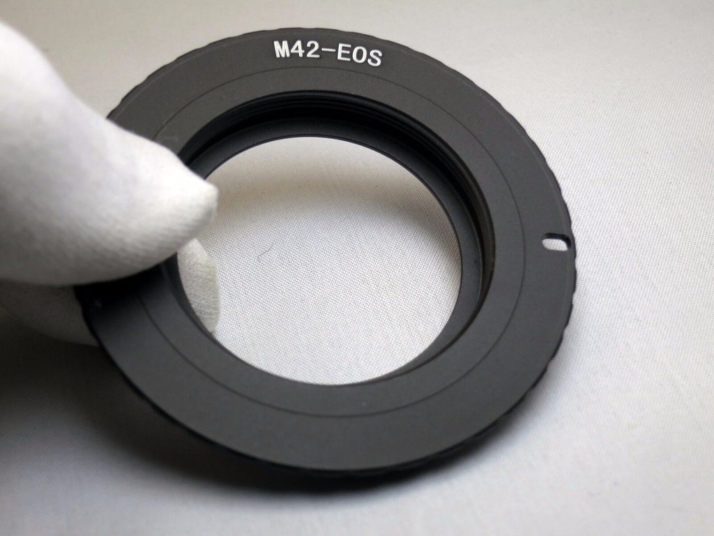 M42 Pentax screw Metal Lens to Canon EOS EF Camera mount adapter Ring EF-S T7i