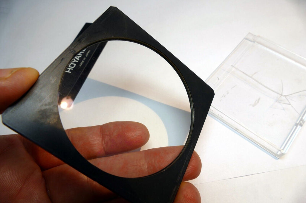 Hoya Hoyarex 021 UV Clear  Filter  76X76mm square drop in