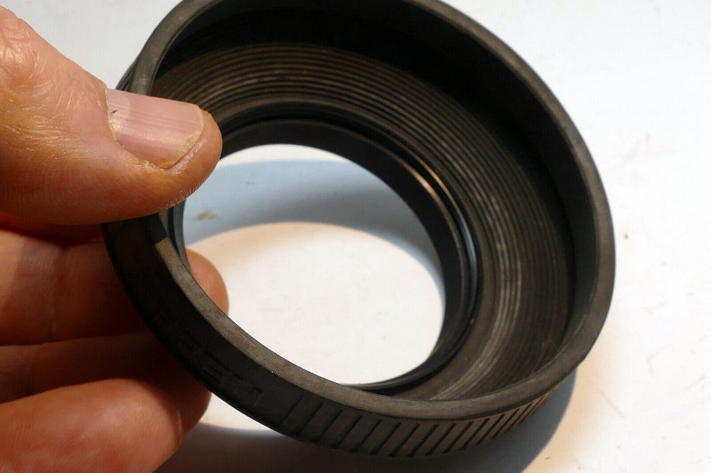 Tiffen 52mm OD Lens Hood Shade screw in metal threaded for  50mm f1.4
