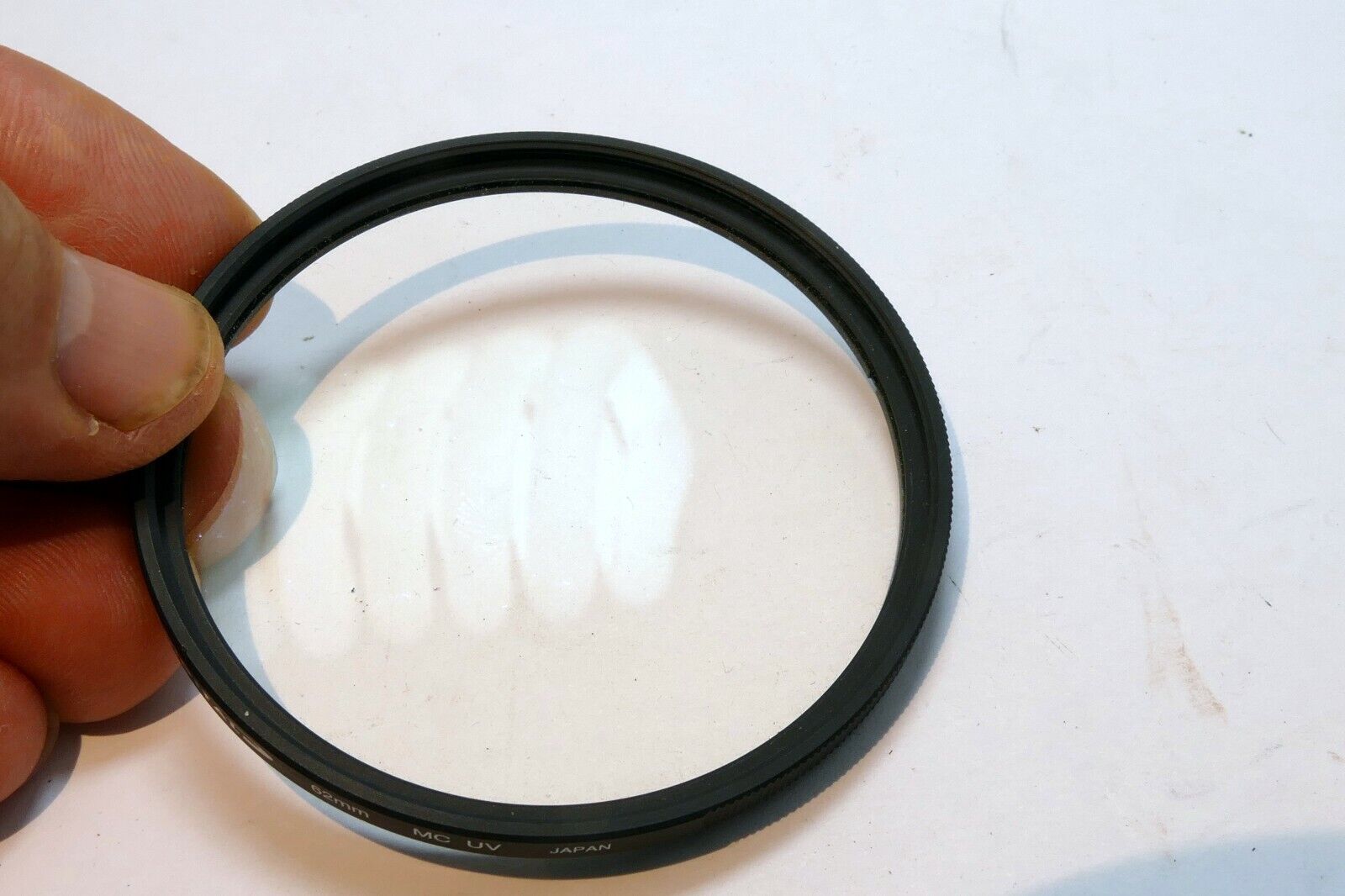 Promaster UV MC 62mm Lens Filter made Japan Digital with rubberized ribbed rim