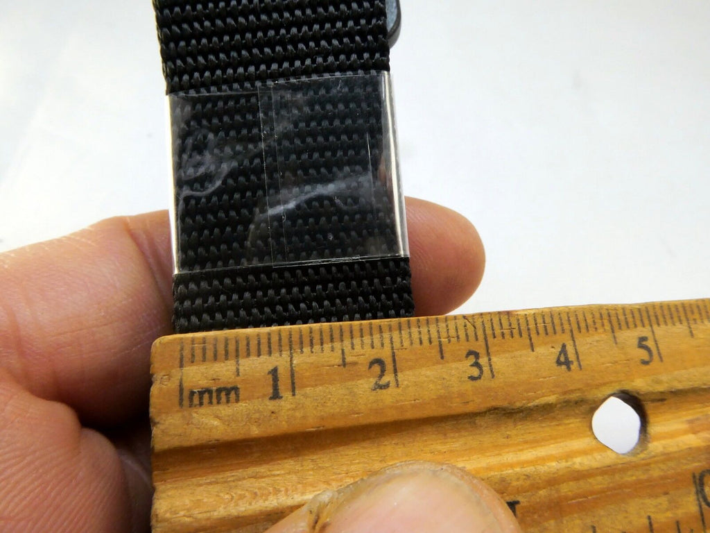 Nylon Shoulder Strap for Camera Case 2.5cm wide Sturdy with plastic clips