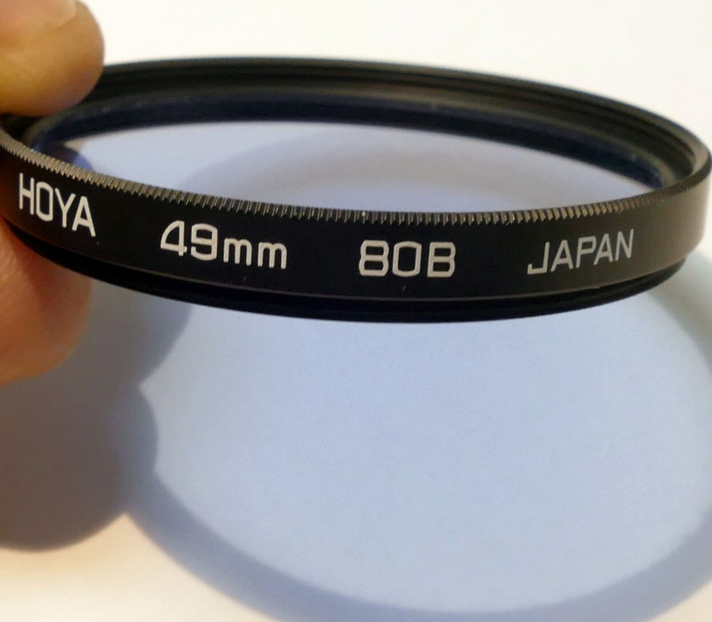 Hoya 80B 49mm Lens Filter Made in Japan cooling
