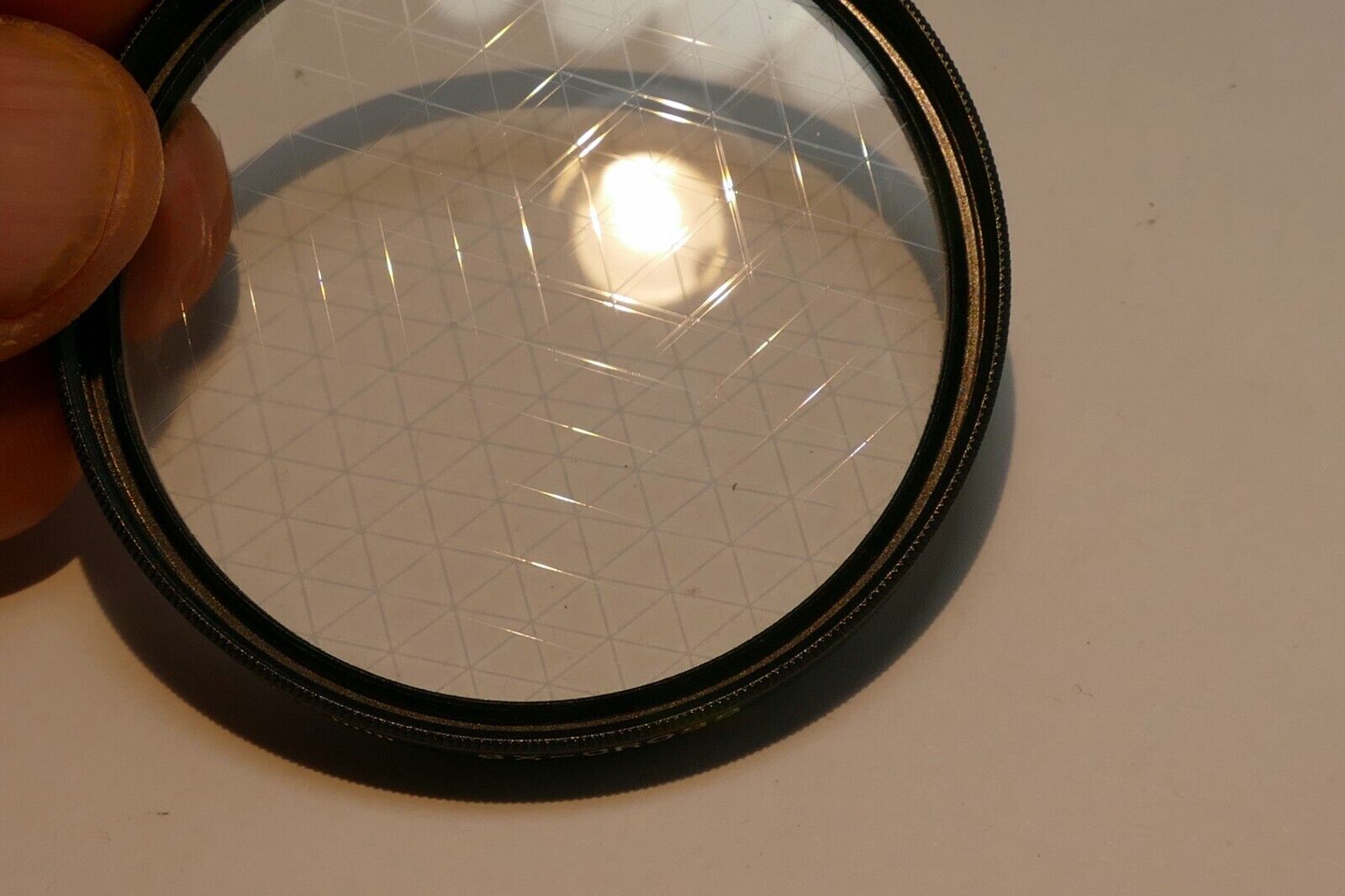52mm Filter 6X CS Cross Screen 6 Star Heptagon 2mm large