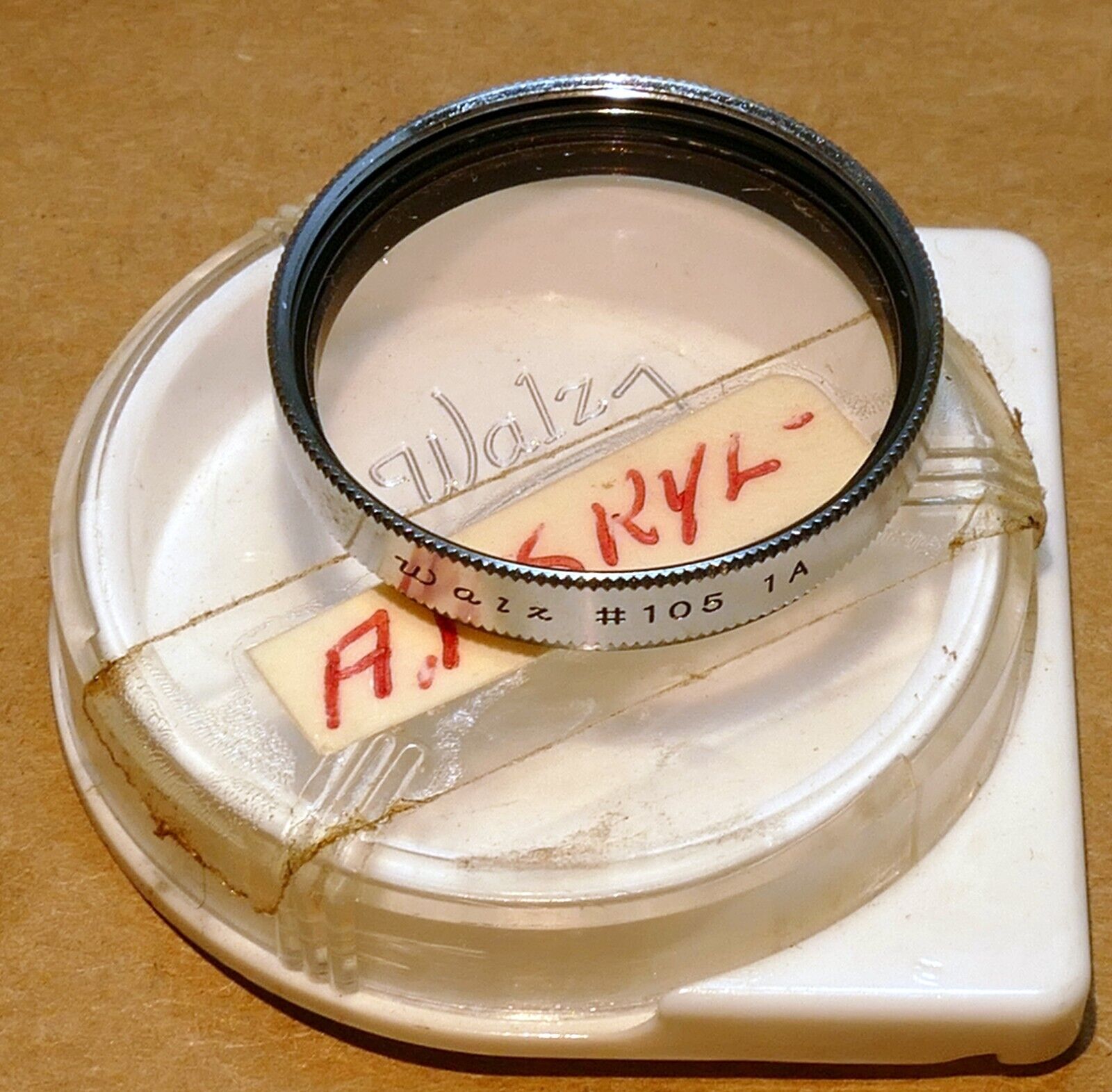27mm Walz #105 1A Skylight  Filter for Contaflex Tenax