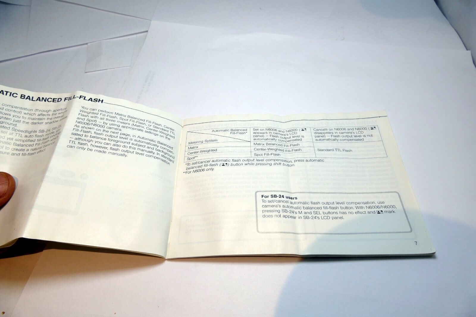 Nikon N6006 N6000 CAMERA FLASH Photography GUIDE Book manual English EN