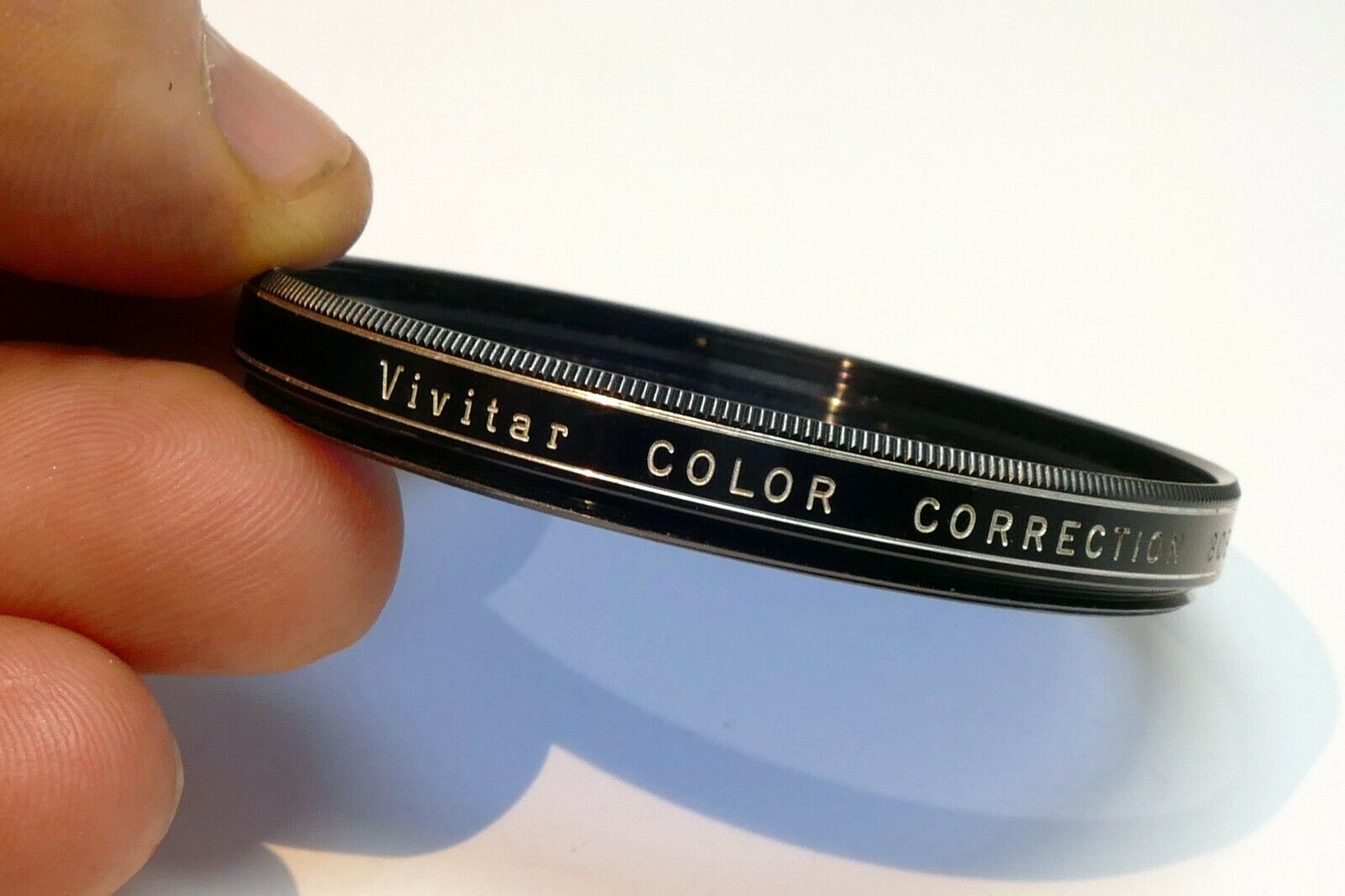 Vivitar 55mm Filter 80B  multi-coated deep blue cooling made in Japan