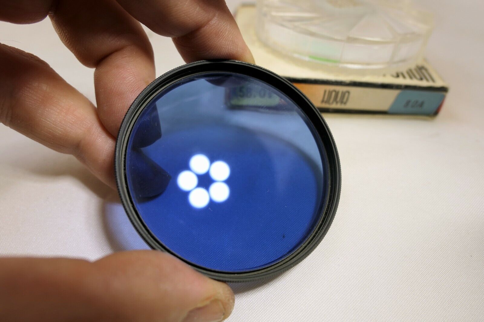 HOYA 58mm 80A Blue  Lens Filter screw in type boxed