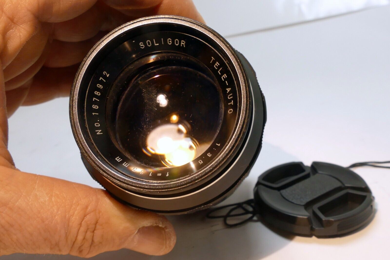 Soligor 135mm f3.5 T4 Lens Telephoto  Prime (missing mount)