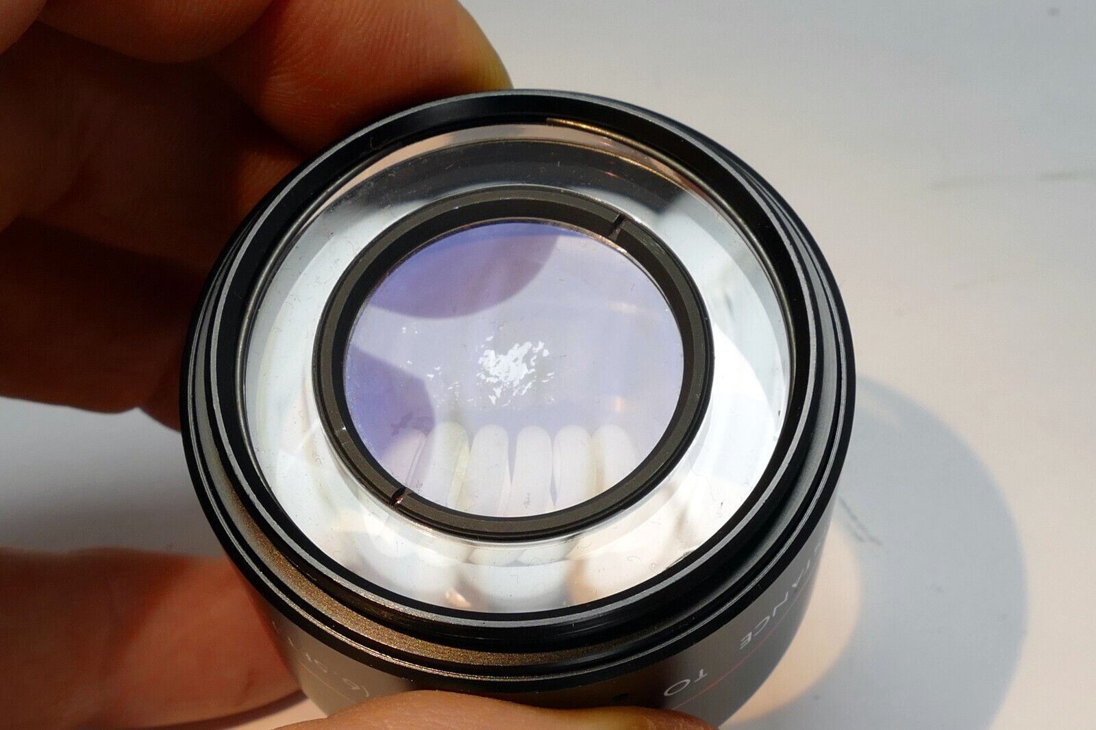 EXEL AUX 46mm lens for Talker wide angle with haze