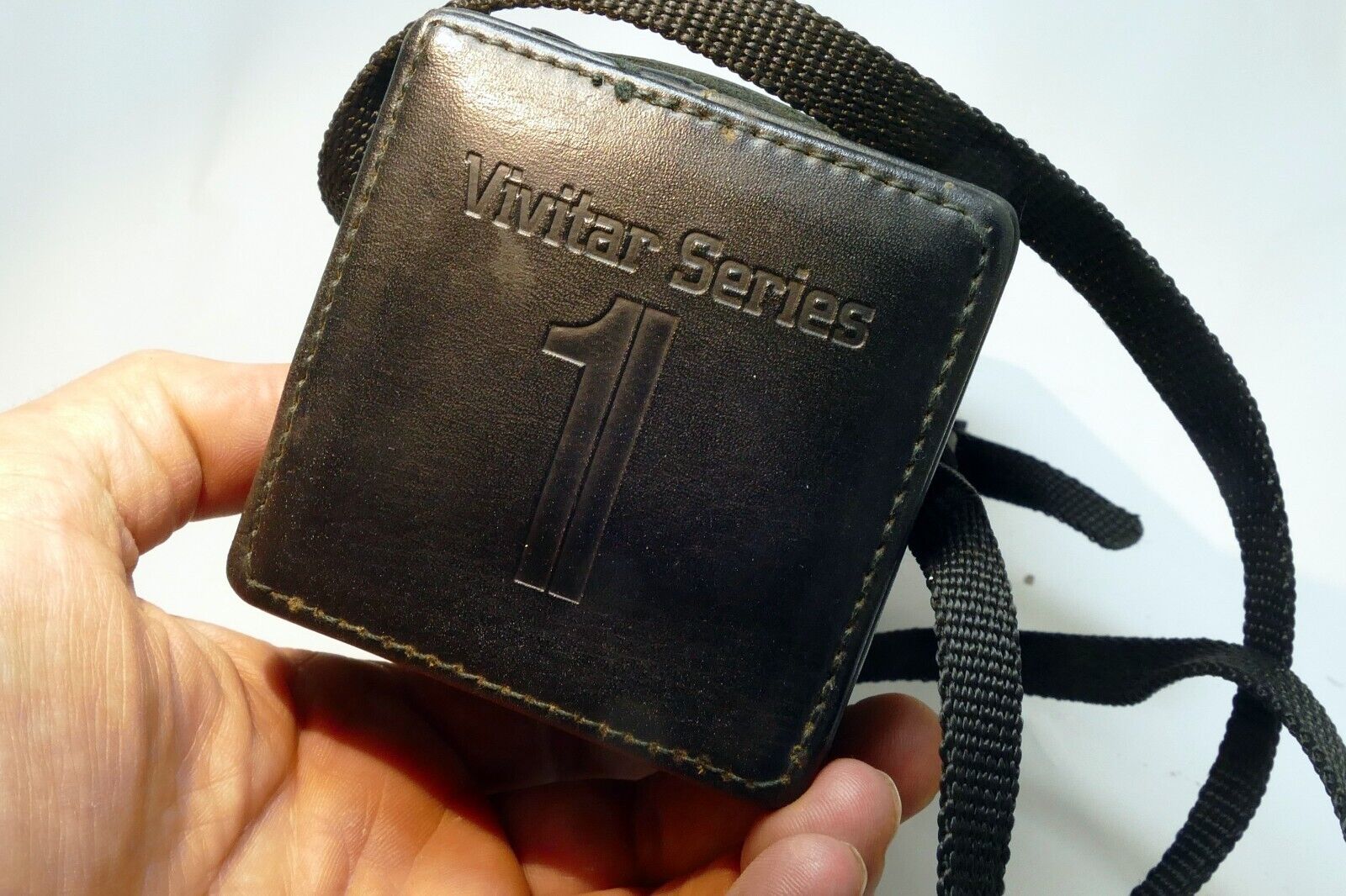 Vivitar Hard lens case 7X3" for 105mm f2.8 macro Series 1