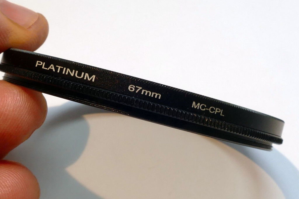 Platinum  67mm Lens Filter  Circular Polarizer C-PL MC Multi-Coated Wide Angle