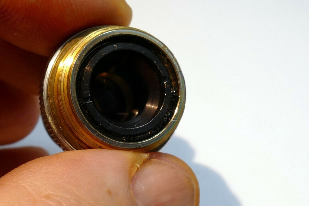 AO Spencer 10X NA 0.25 Microscope Objective Lens 10X American Optical USA