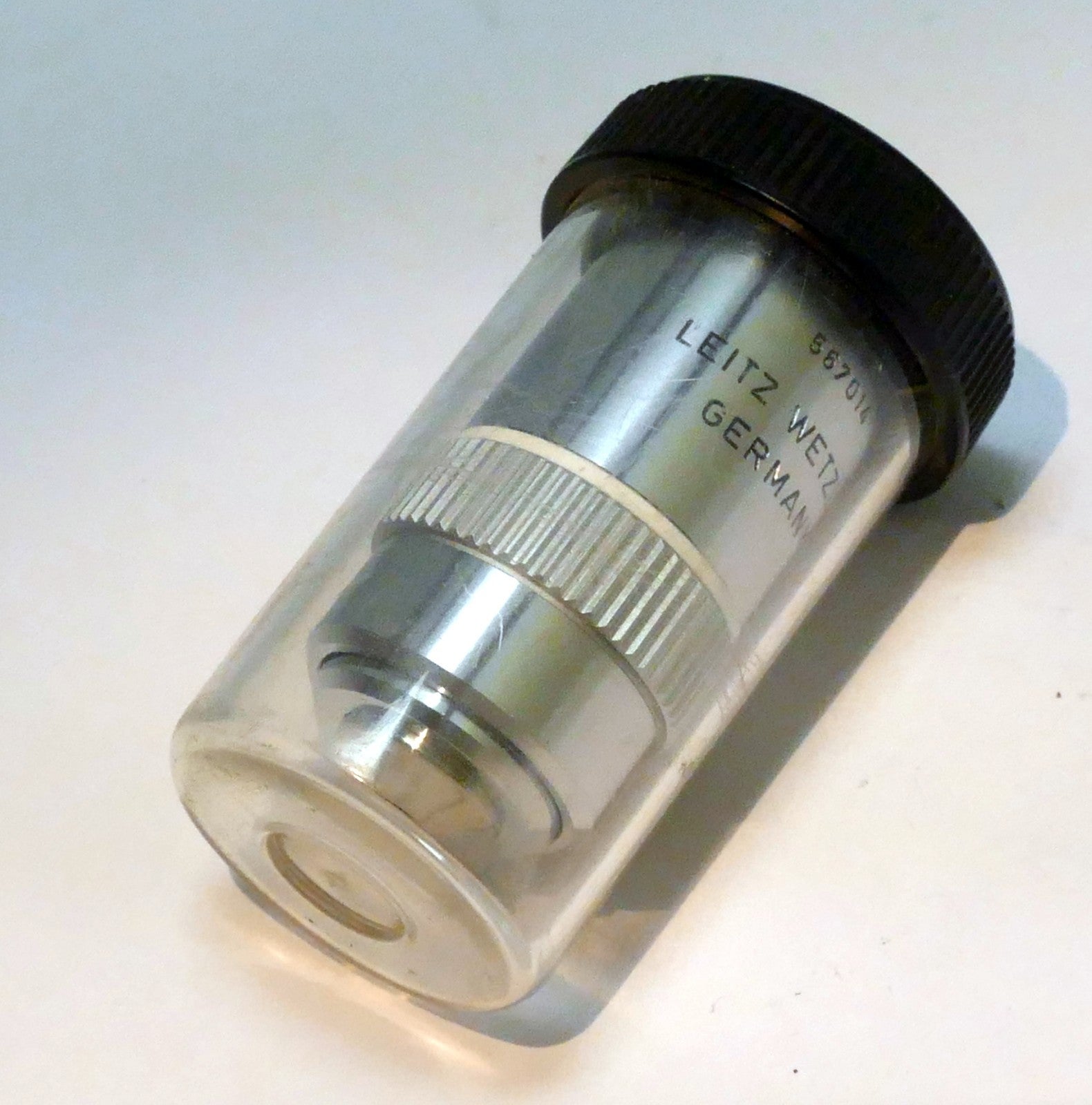 Leica PL Fluotar 100x/0.90 ∞/0 Microscope Objective  Leitz Wetzlar Germany