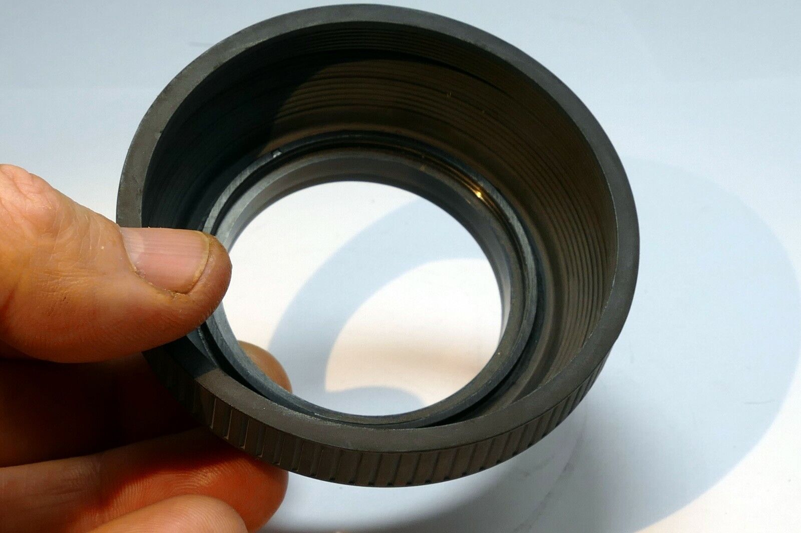 52mm screw in  Rubber Lens Hood Shade for normal 50mm f1.8 f2 f1.7 lenses