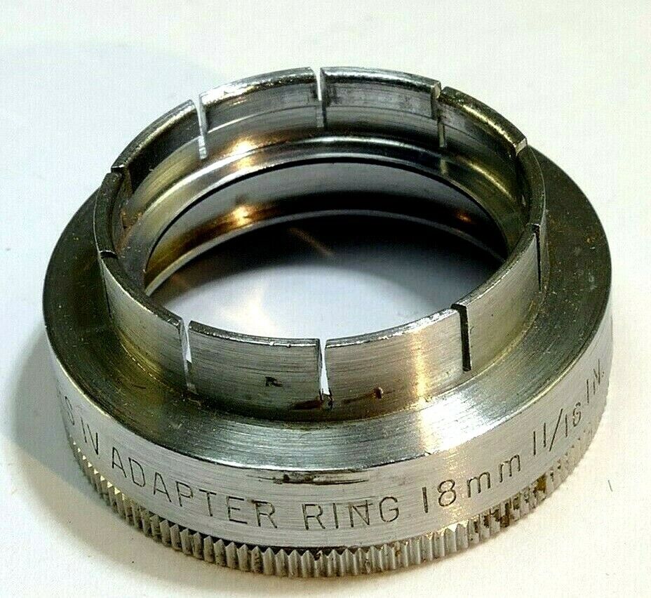 KODAK drop in Filter Holder 18mm  11/16" inch thread OD for series IV 4