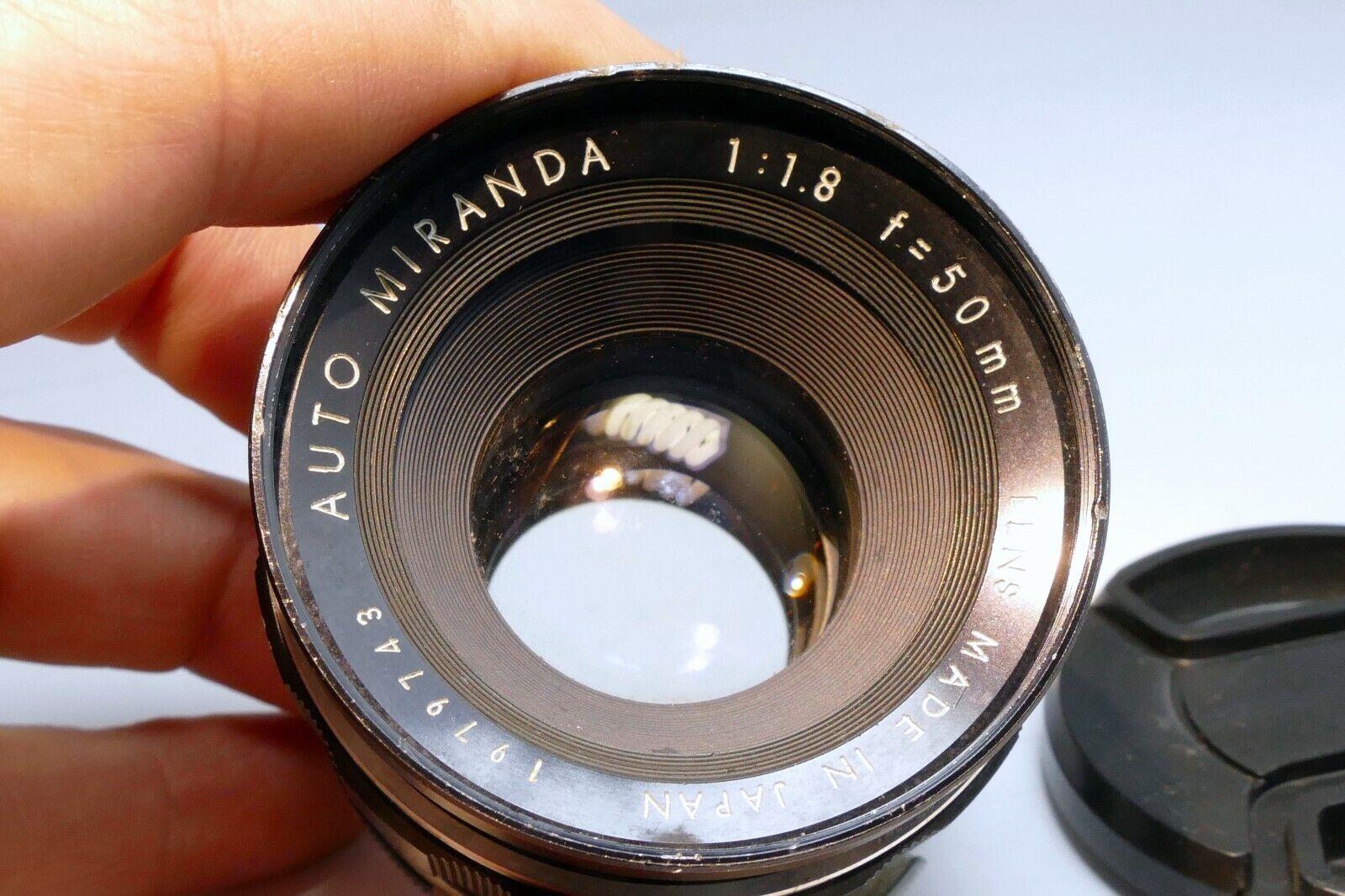 Miranda 50mm f1.8 Prime Lens  w/ fungus spots - AS IS but works