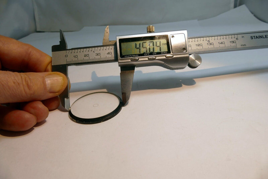 glass only filter with circle in the center  series 6 VI filter drop in