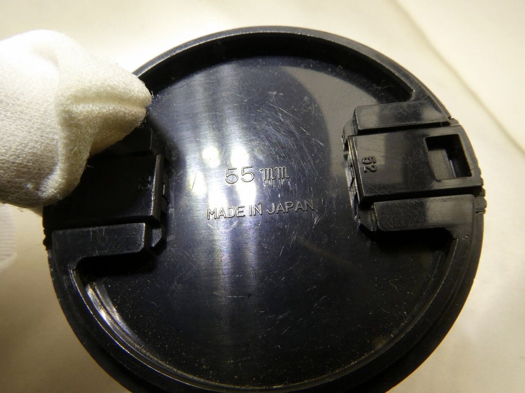 Sigma 55mm Front Lens Cap Snap on type all Black