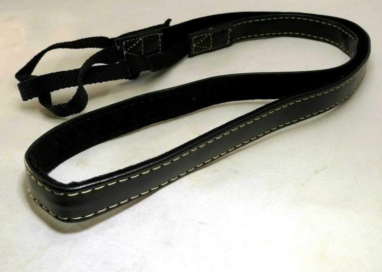 1.5cm  wide/narrow Neck Shoulder Strap for camera Brown (missing both buckles)