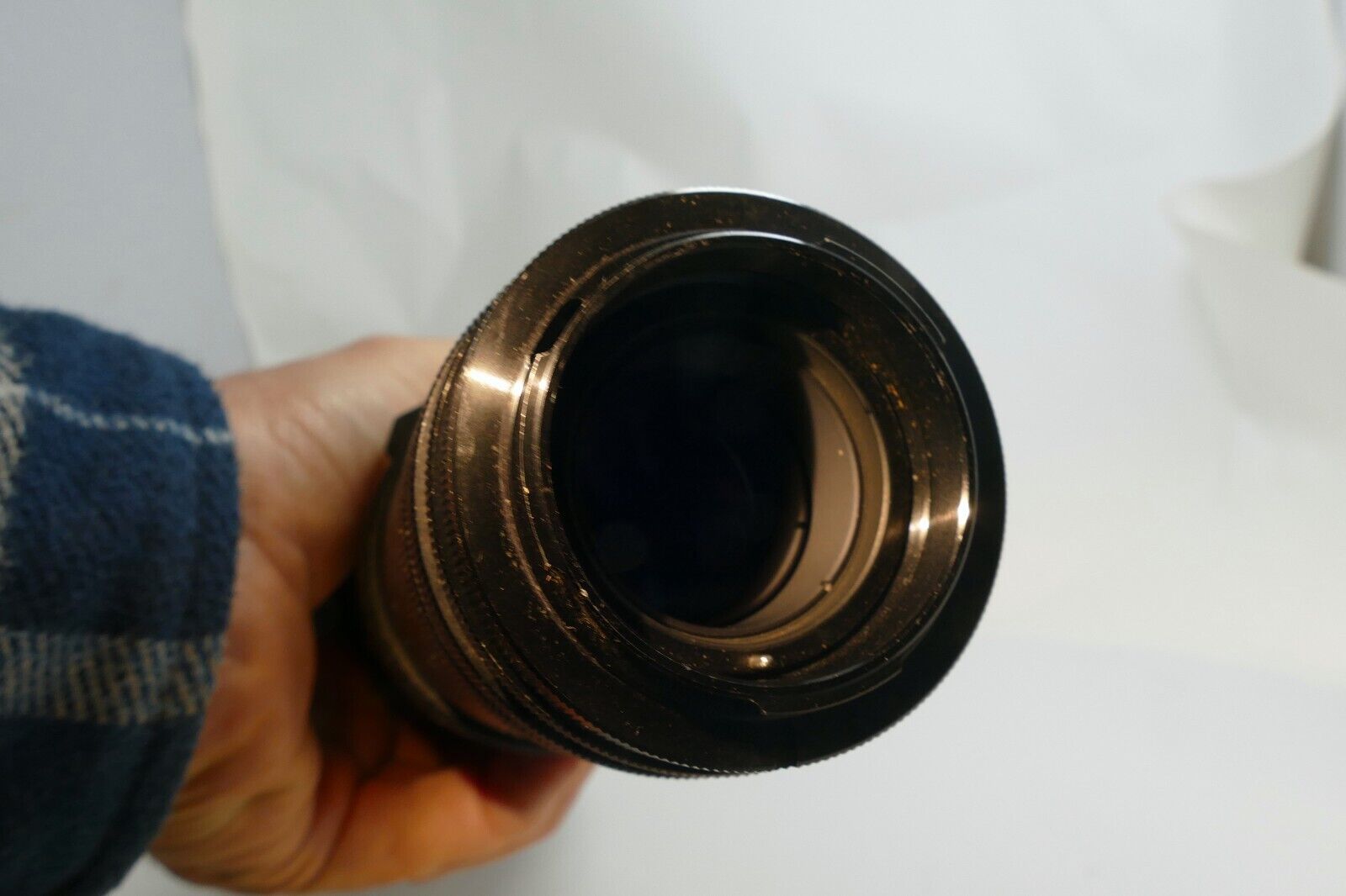 Ricoh Rikenon PK 400mm f6.3 Lens T2 mount - parts or repair - Not working AS IS