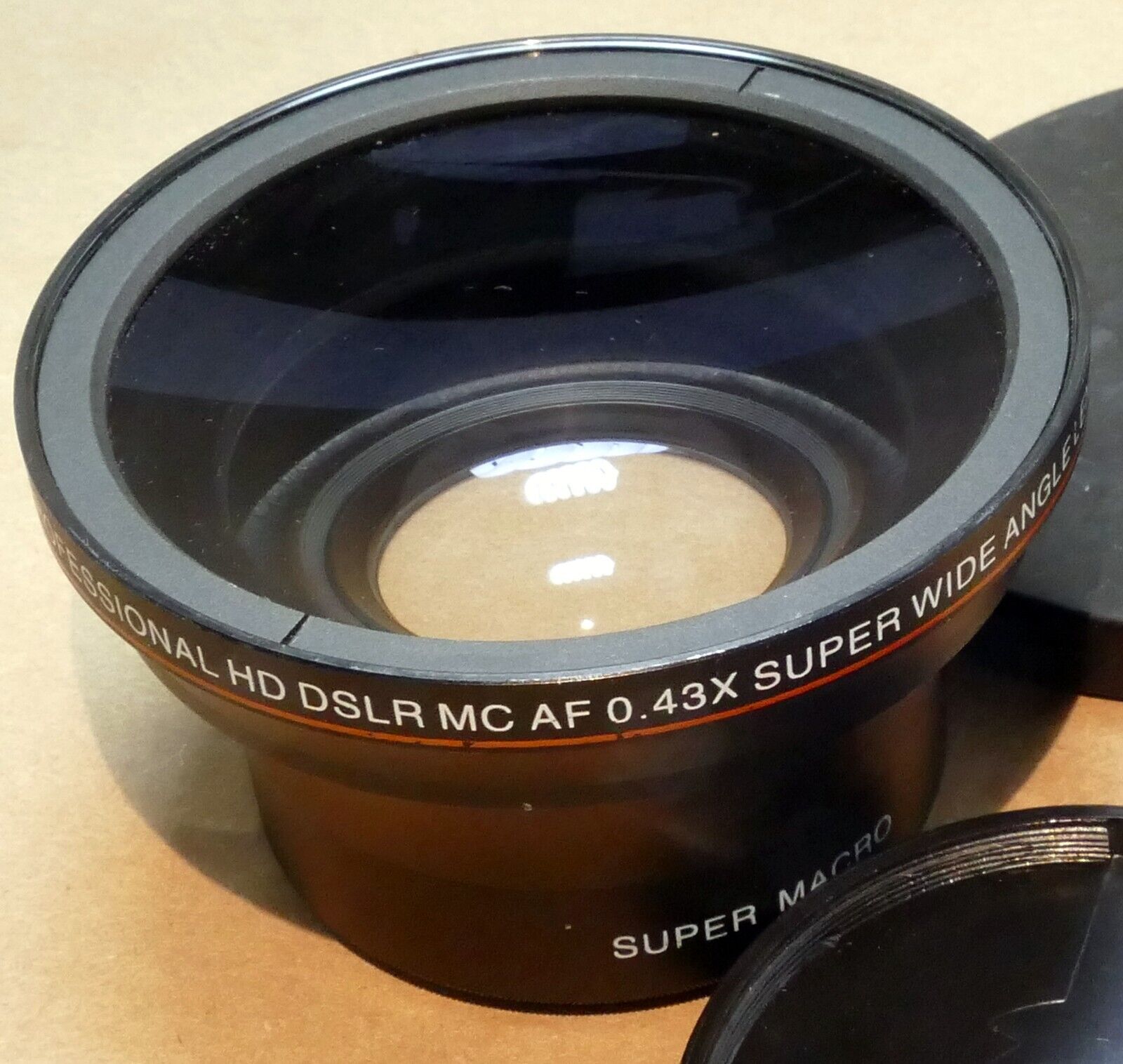 58mm PRO HD DSLR AF 0.43X Super Wide Angle Lens Pro AUX Video camcorder