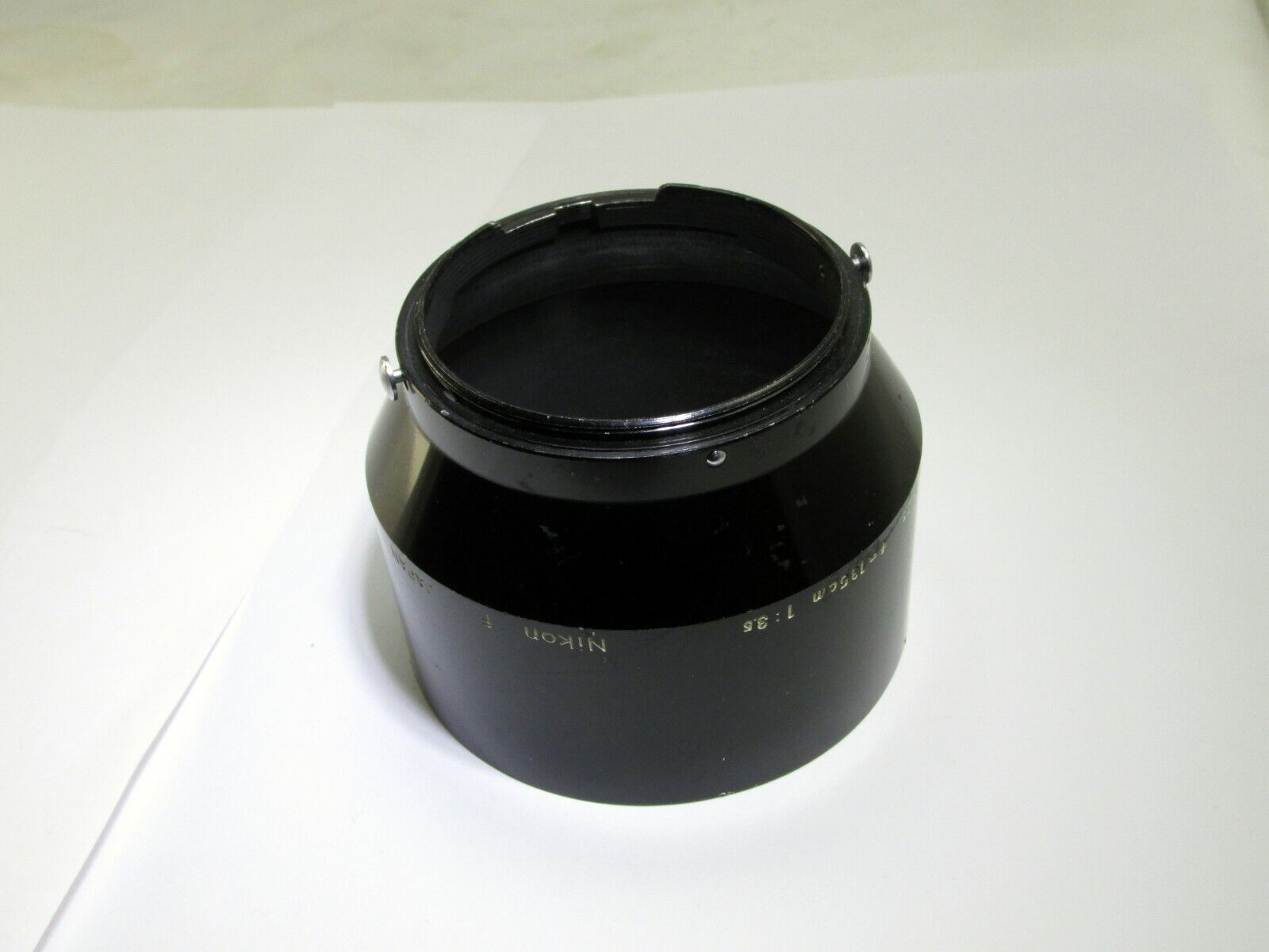Nikon F Hood Shade Metal clip on for 13.5cm f3.5 85mm f2.0 10.5cm f2.5 Nikkor