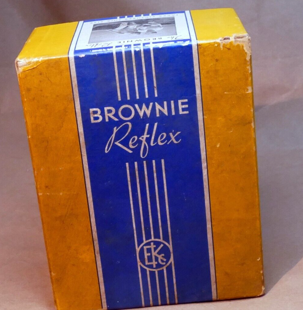 Kodak Brownie Reflex 127  Empty Box (only ) for camera vintage