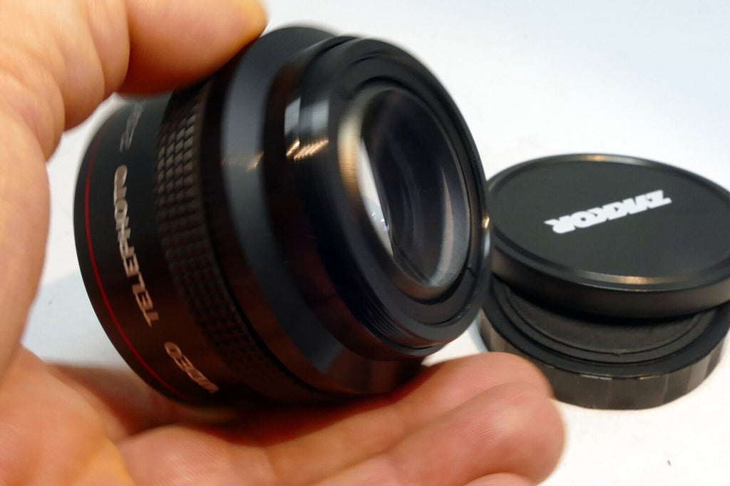52mm threaded Zykkor Hi-Resolution 2X AF lens AUX Telephoto