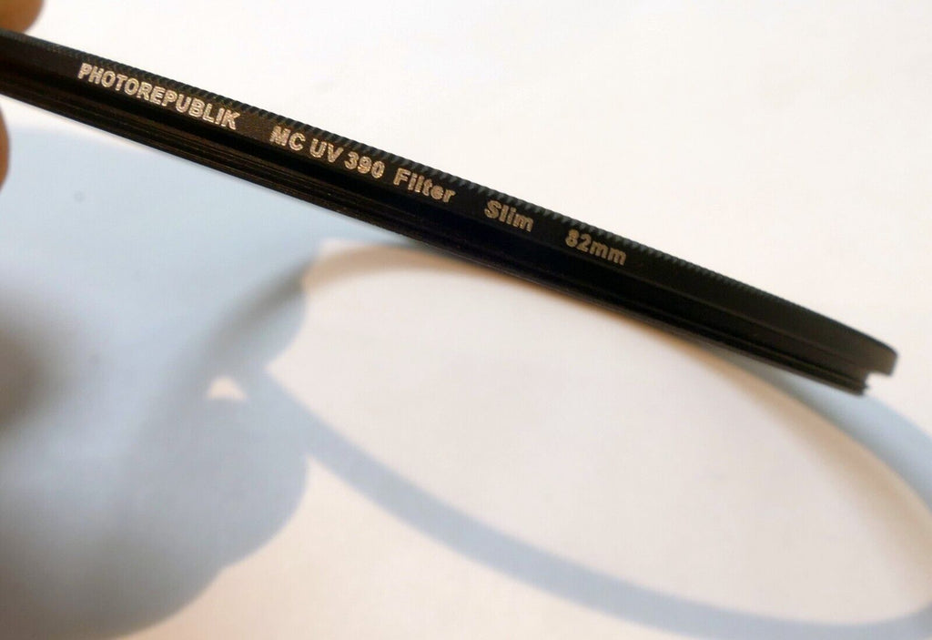 Photorepublik 82mm Filter UV MC Multi-Coated haze protection clear Slim profile
