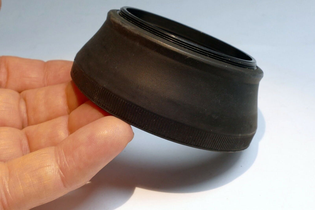 62mm Rubber Lens Hood Shade threaded screw in telephoto