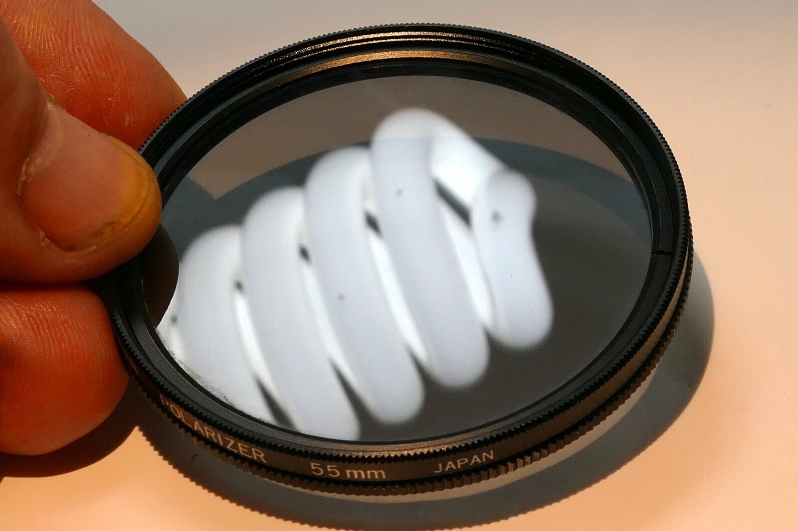 TIFFEN 55mm Polarizer Filter Japan polar PL linear wide angle slim