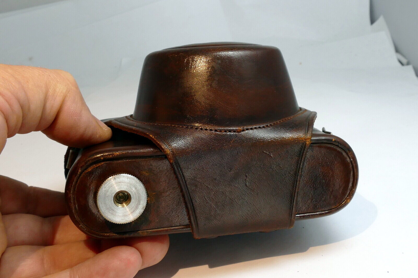 Leather case for Skymaster Pax Camera w/ 45mm F3.5 Luminor lens