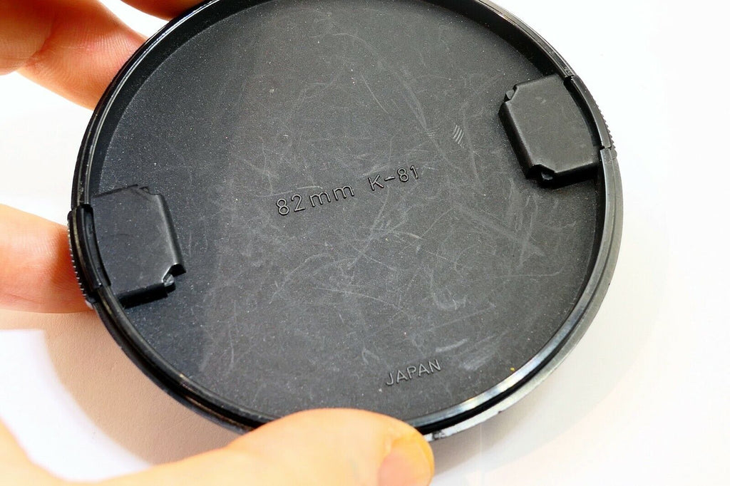 Sigma 82mm Black Plastic Front Lens Cap Snap On Genuine OEM