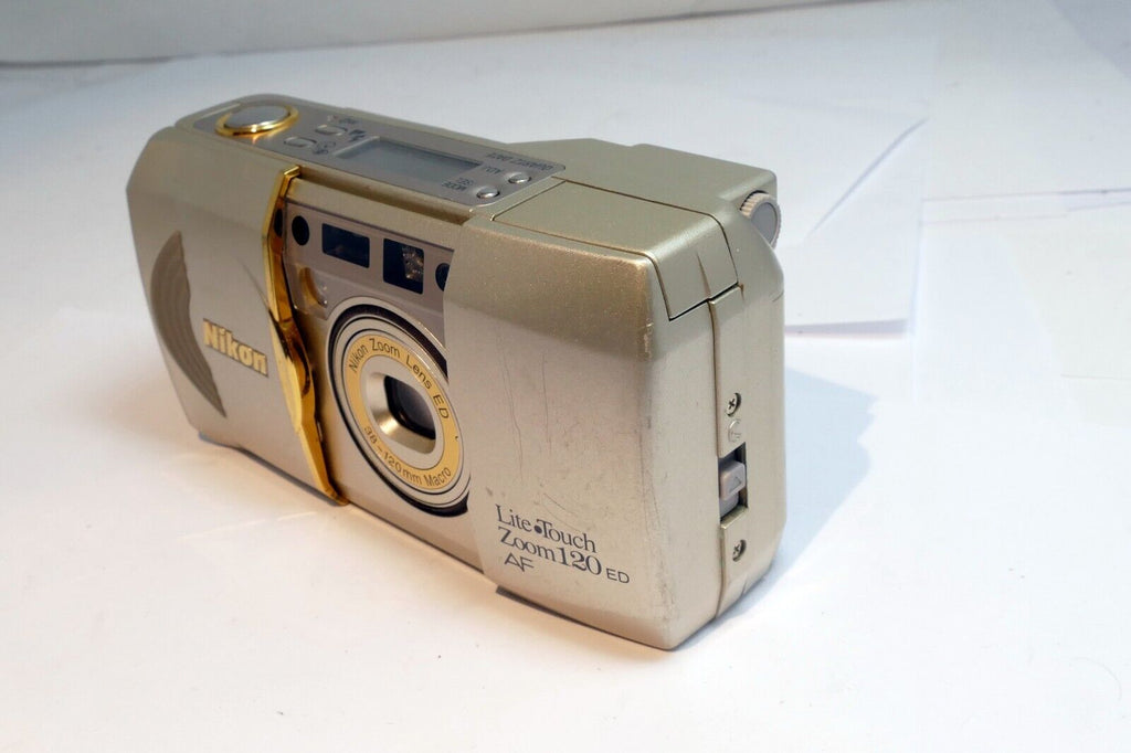 Nikon Lite Touch Zoom 120 ED AF Film Camera - Untested AS IS as found