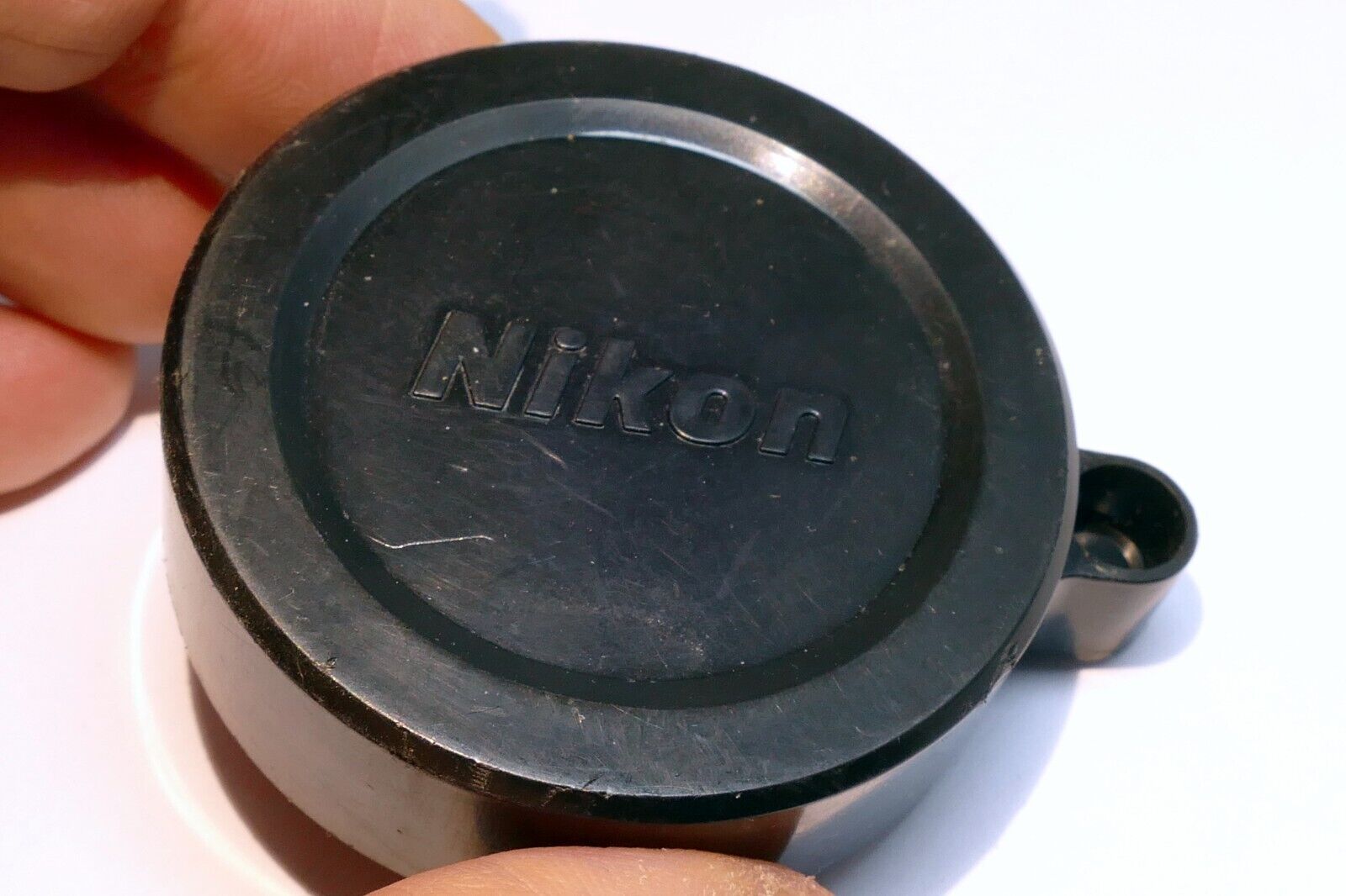 N1  Nikon Lens Front Cap 46mm slip on type vintage genuine