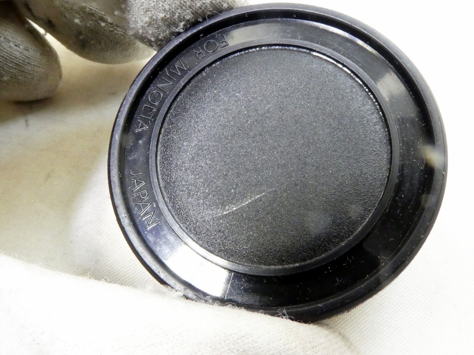 Minolta Rear Lens cap SR MD slip on type plastic
