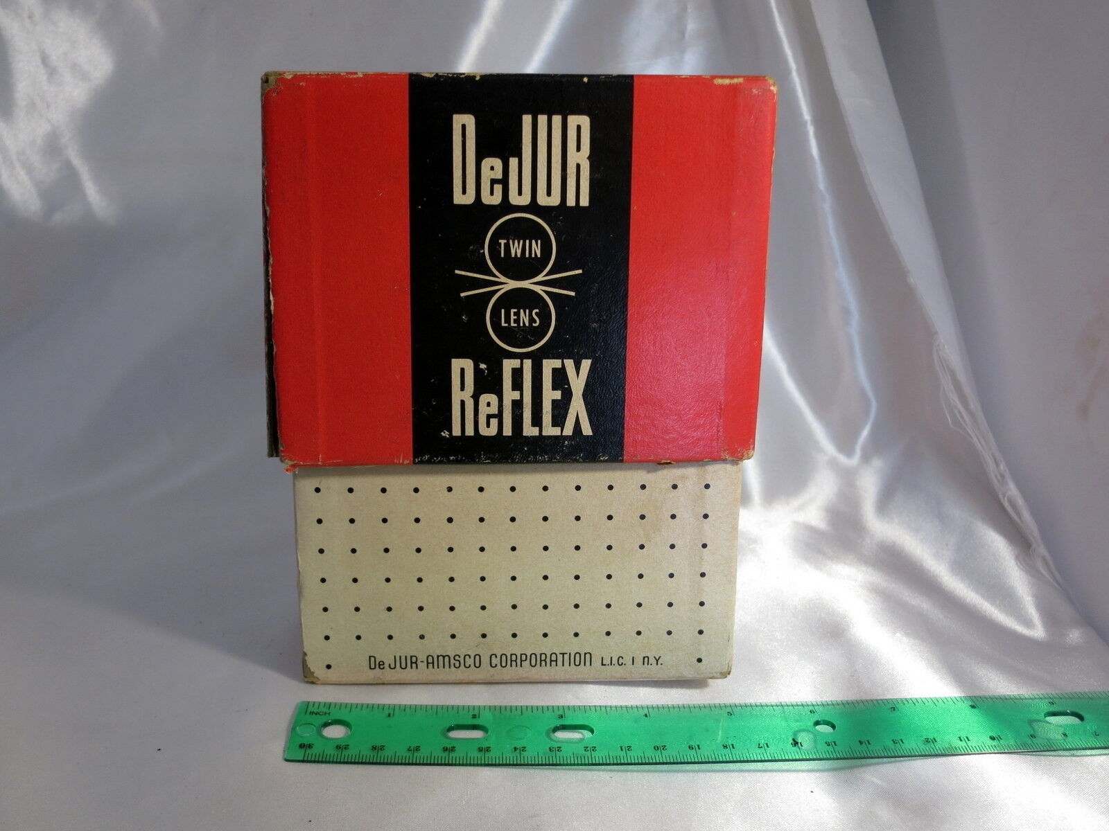 DeJUR Twin Lens Reflex TLR original vintage empty box only - USA 5402006