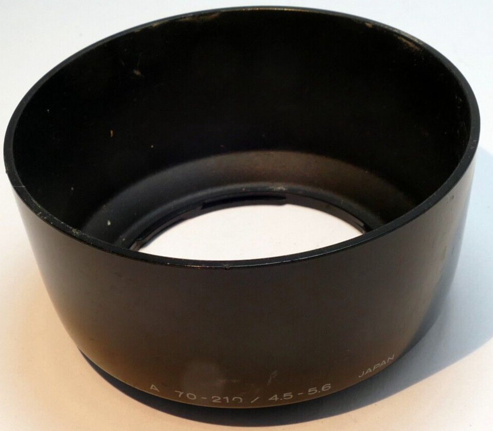 Minolta Lens Hood Shade for  70-210mm f4.5-5.6 Maxxum Genuine OEM