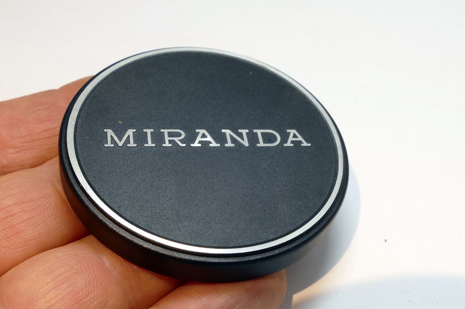 55mm Front Lens Cap for Miranda 135mm f2.8 Metal slip on type 57mm ID