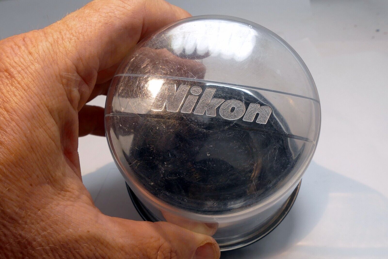 Nikon Clear Plastic Protective Case for 50mm f1.4 Ai-s Ai Nikkor  fits 28mm f2.8