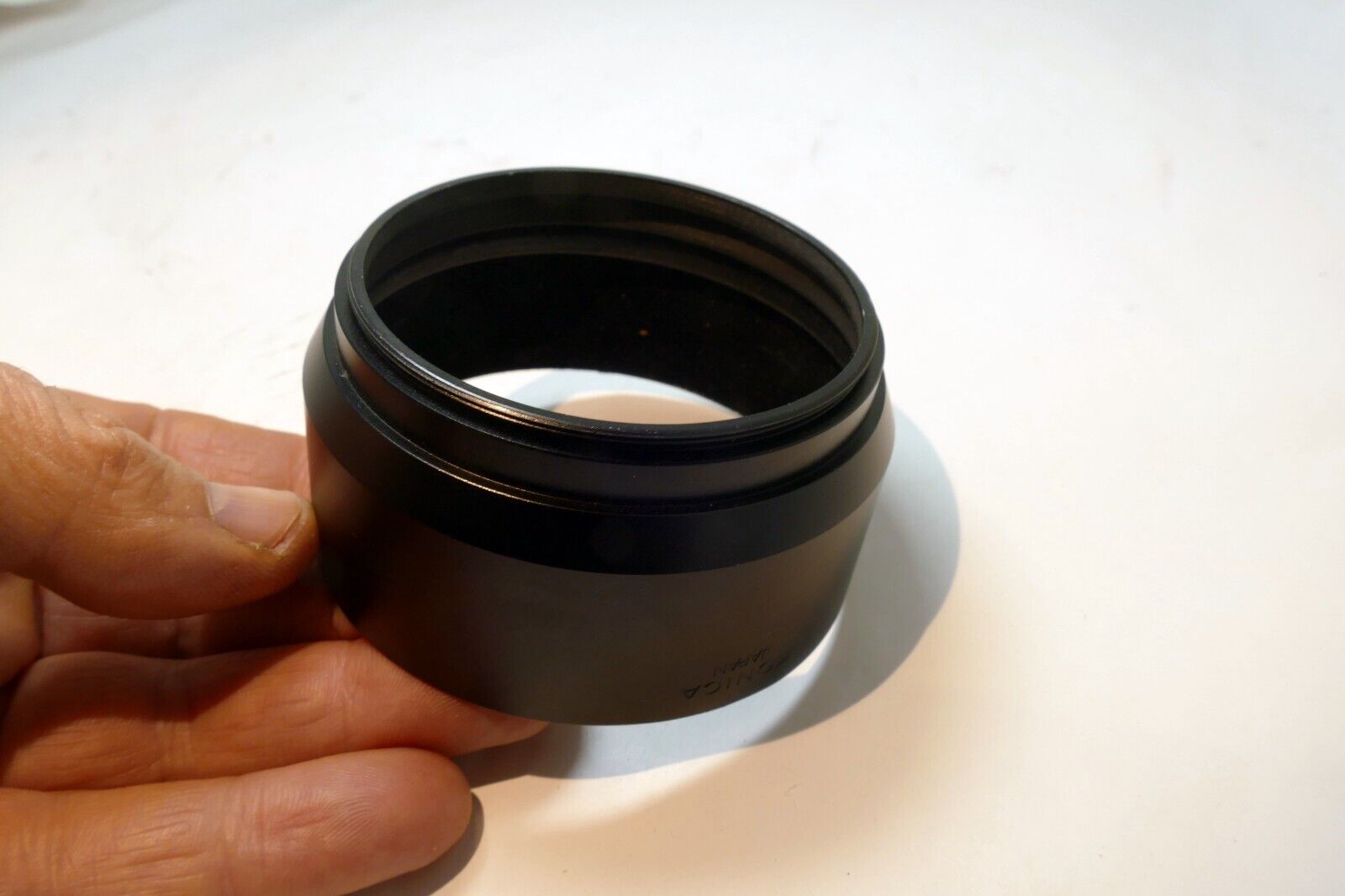 Konica 67mm Lens Hood For Hexanon 200 mm f/ 3.5 Genuine threaded metal