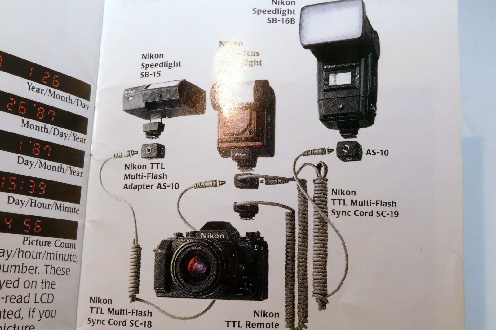 Nikon N2020 Camera  Photography  Brochure Features Technical Highlights 1986