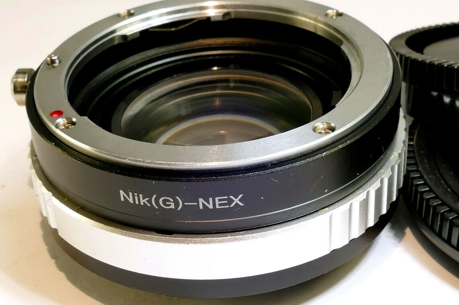 Focal Reducer Lens Booster Adapter Nikon G to Sony E mount α6300 α6500 cameras