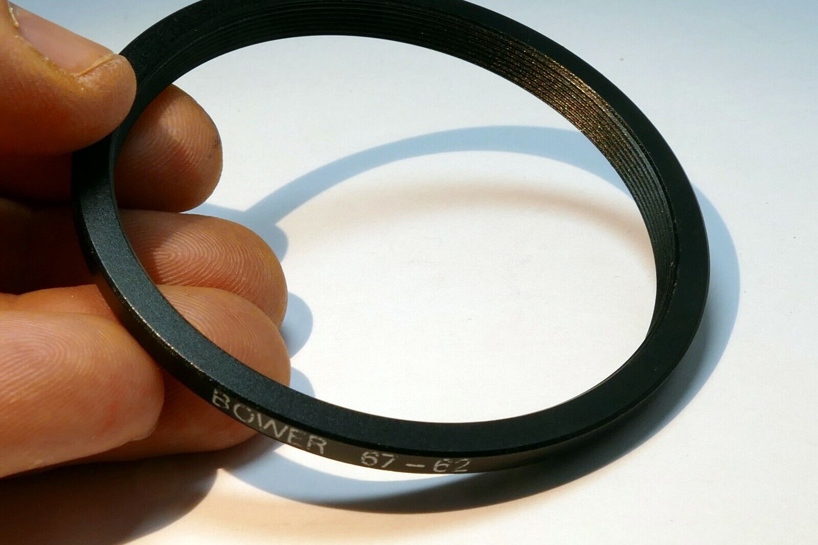 67mm to 62mm step down adapter ring for lens filter threaded double
