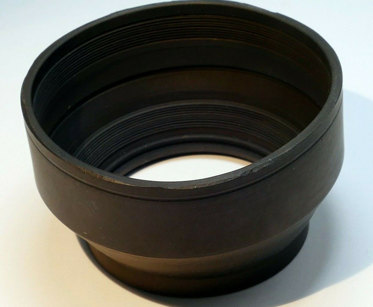 Rubber Lens Hood Shade collapsible (missing threaded ring) - parts