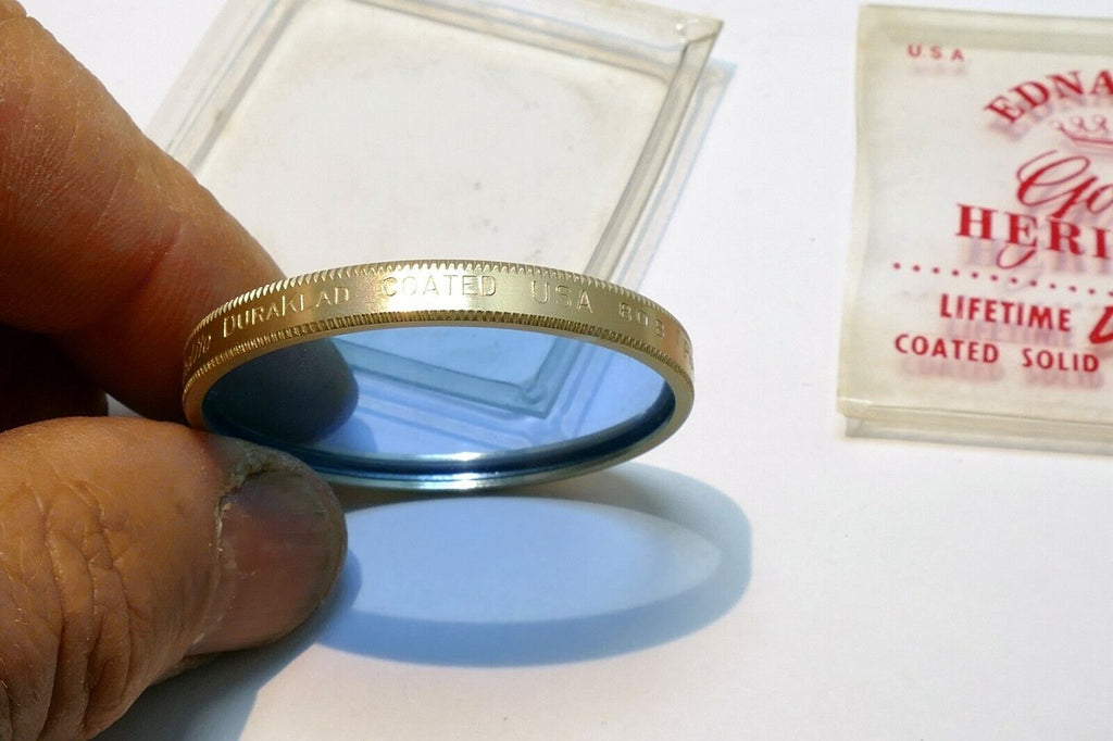 Ednalite Duraklad Photo Flood 80B Blue drop in series 6 VI  filter 41.3mm